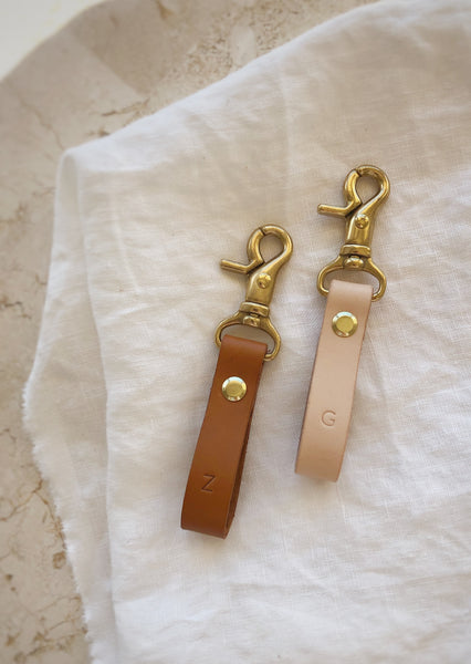 Utility Leather Key Fob