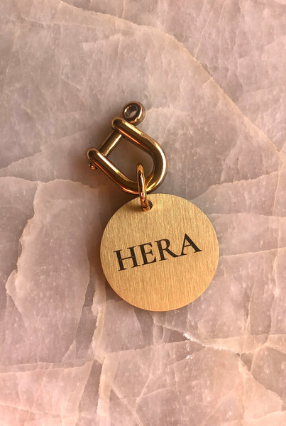 Custom Engraved Dog Name Tag Solid Brass Personalised