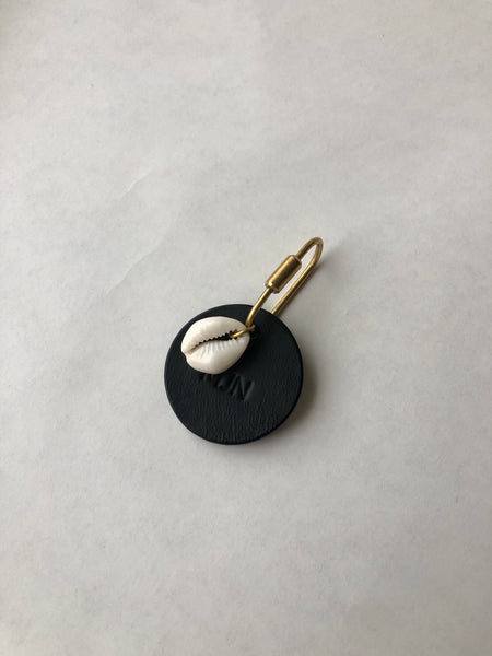 Personalised Key Tag with African Cowrie Shell