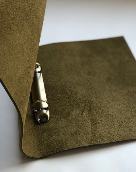 A5 Custom Leather Service Menu for Beauty, Hair, & Wellness Studios