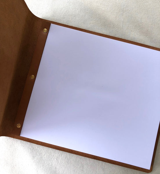 Personalised Leather Wedding Guest Book
