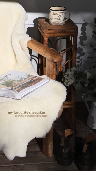 Wabi Sabi Australian Sheepskin